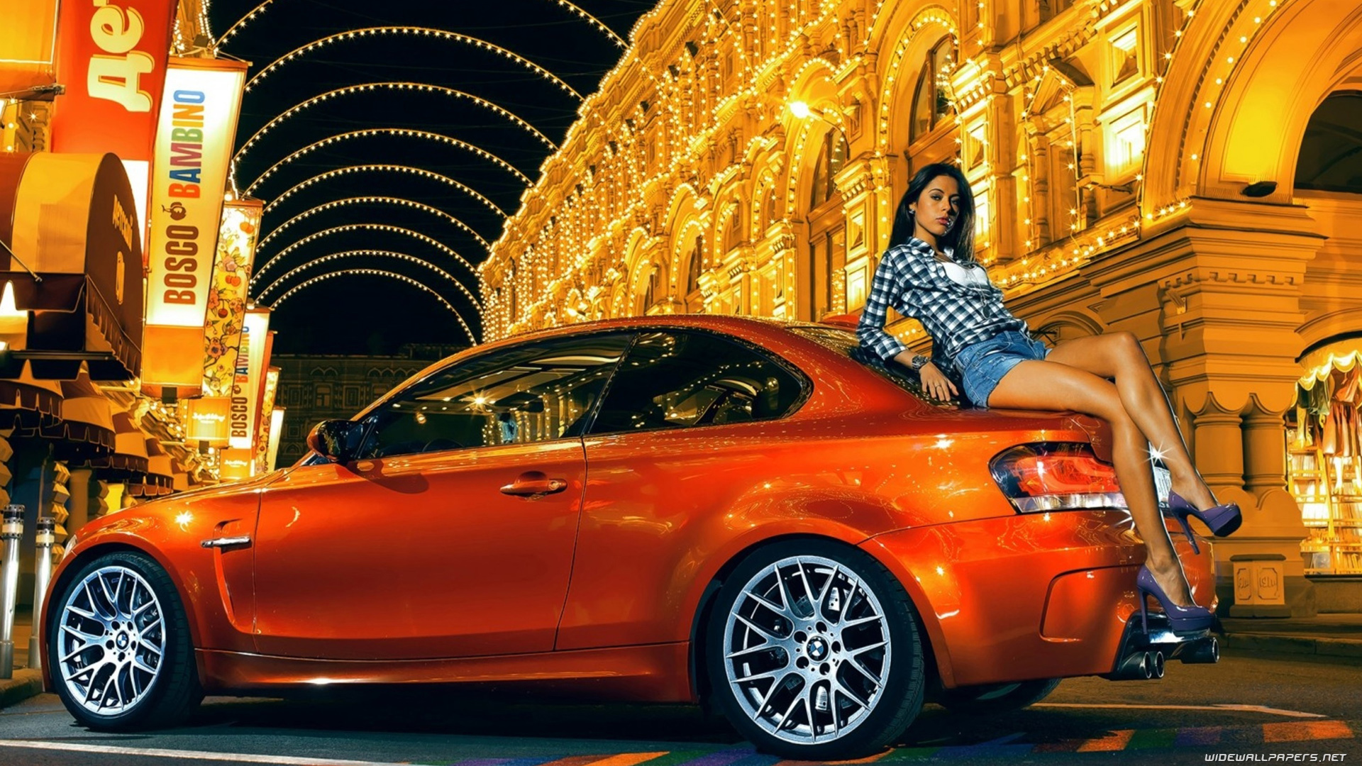 BMW and Girls desktop wallpapers HD and wide wallpapers