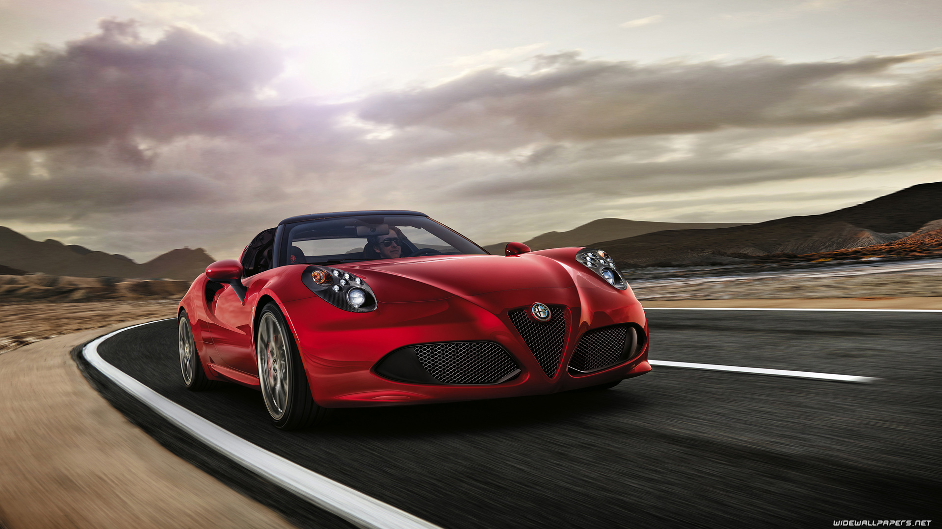 Alfa Romeo 4C cars desktop wallpapers HD and wide wallpapers