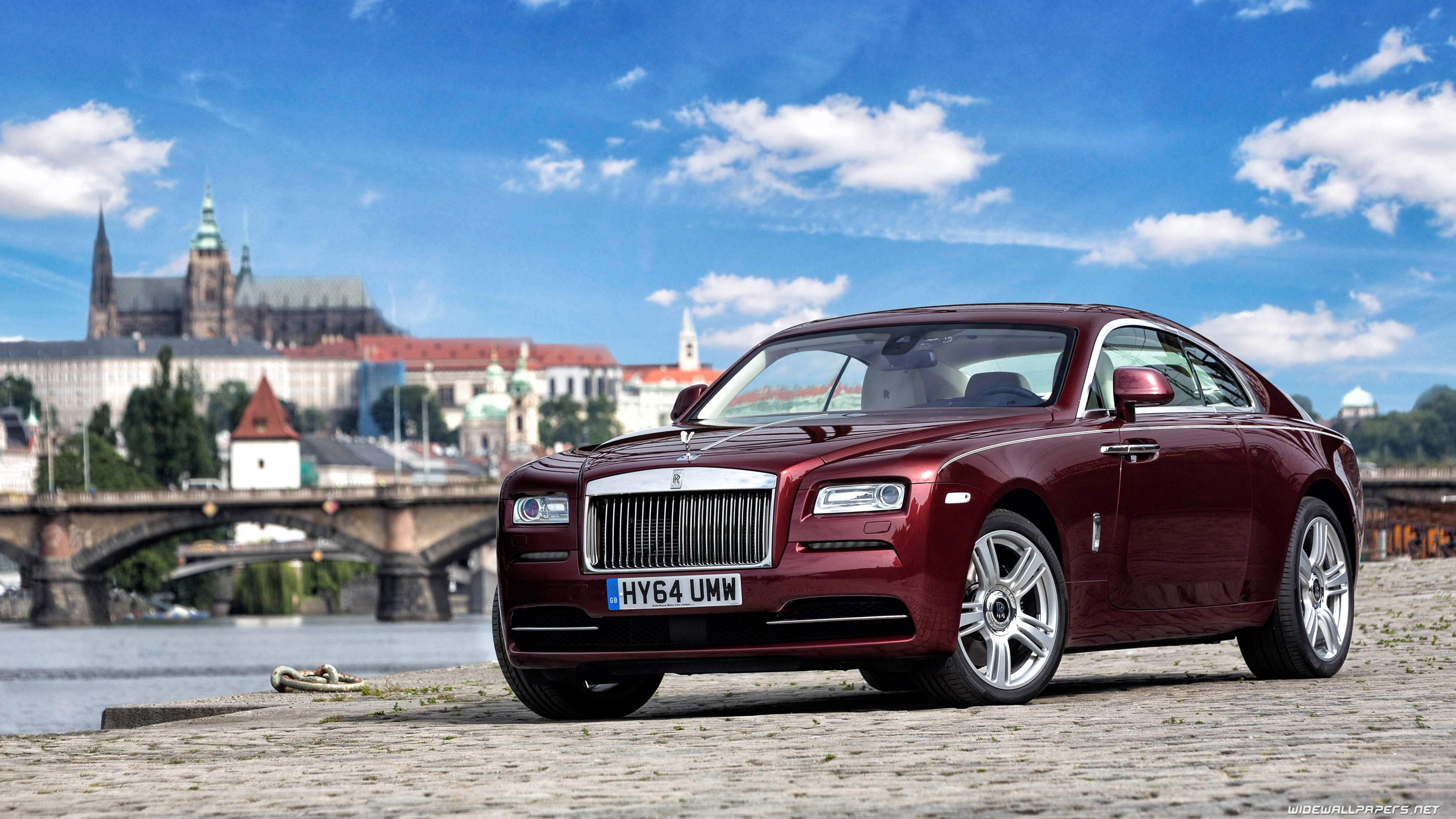 Rolls-Royce Wraith cars desktop wallpapers 4K Ultra HD