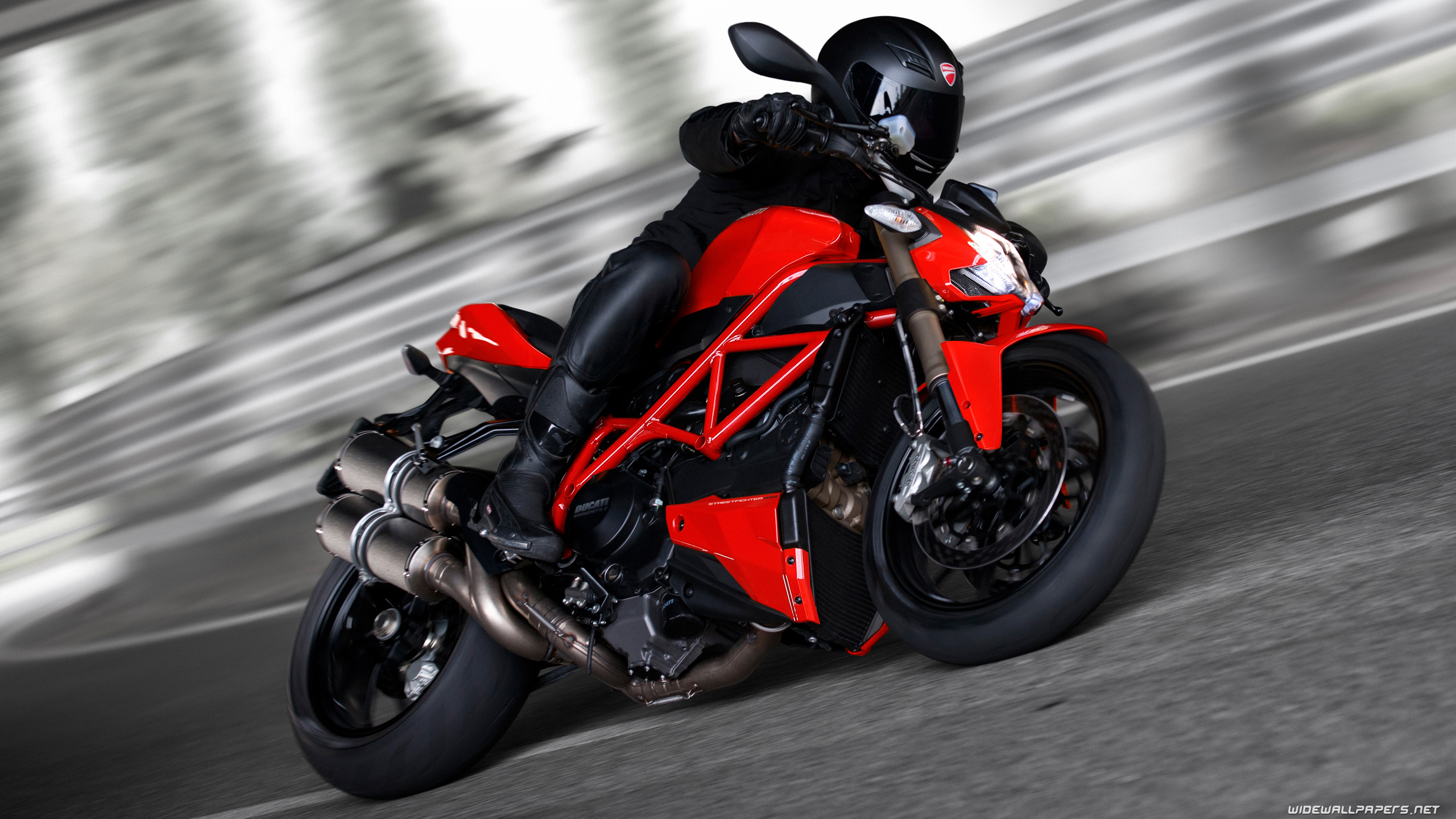 Ducati Streetfighter 848 motorcycle desktop wallpapers 4K Ultra HD
